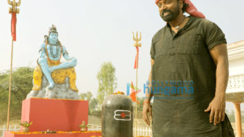 On the sets of the movie Dehati Disco