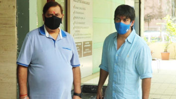 Dhawan family spotted at their office for Diwali bash 2020