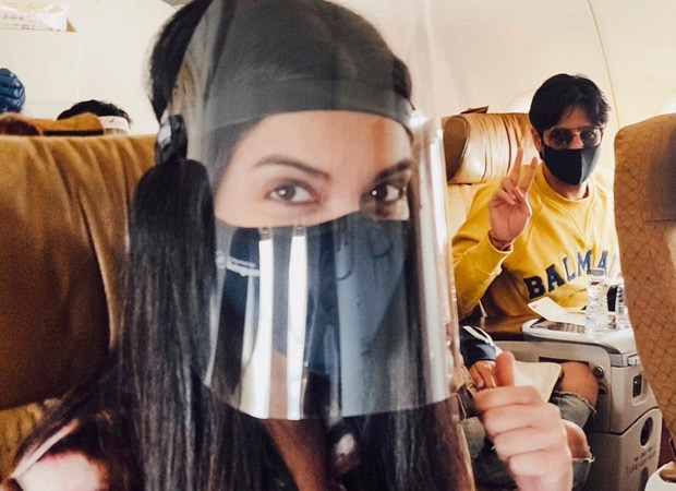 Diana Penty and Sidharth Malhotra wear face shields and show what it’s like flying in COVID-19 times 