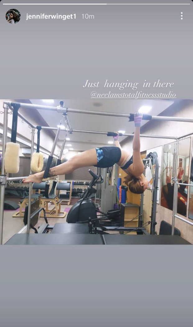 Jennifer Winget’s latest mid-air Pilates pose is all the motivation you need to hit the gym
