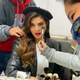 Jacqueline Fernandez shares a sneak peek of her look from the sets of Bhoot Police