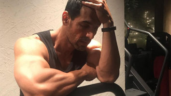 John Abraham flaunts his biceps after gruelling workout session, says he is smiling inside