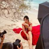 Katrina Kaif goes glam & looks exquisite in red Falguni & Shane Peacock couture in Maldives
