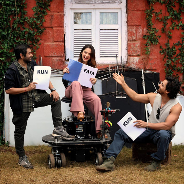 Kun Faya Kun: Harshvardhan Rane, Sanjeeda Shaikh & Kushan Nandy paint a happy picture on the sets of the film