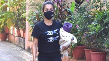 Malaika Arora spotted at Diva Yoga Bandra