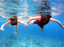 PICTURES: Kajal Aggarwal and Gautam Kitchlu go snorkeling on their honeymoon