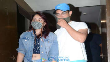 Photos: Aamir Khan and Ira Khan snapped at PVR in Juhu