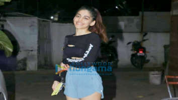 Photos: Alaya F snapped at her dance class in Andheri
