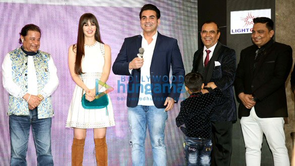 Photos: Arbaaz Khan, Giorgia Andriani, Ravi Dubey, Anup Jalota and others snapped at the launch of My Meeting APP