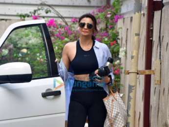 Photos: Daisy Shah spotted at gym
