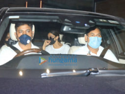 Photos: Deepika Padukone, Karan Johar, Ananya Panday and Siddhant Chaturvedi snapped after shoot in the city