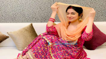 Photos: Divya Khosla Kumar celebrates Karwa Chauth on the sets of Satyameva Jayate 2