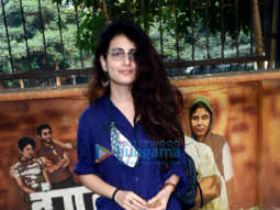 Photos: Fatima Sana Shaikh and Mukesh Chhabra snapped in Versova