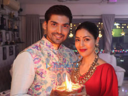 Photos: Gurmeet Choudhary and Debina Bonnerjee celebrate Diwali at home