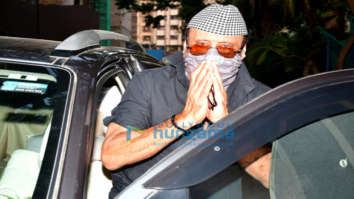 Photos: Jackie Shroff snapped at a dubbing studio