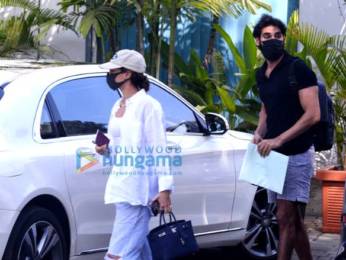 Photos: Kareena Kapoor Khan, Malaika Arora and Ahan Shetty snapped at the Kalina airport