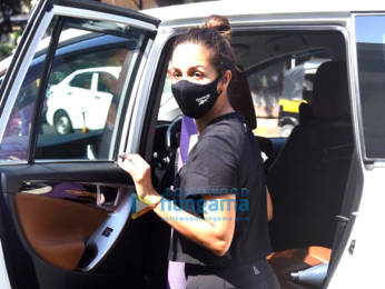 Photos: Malaika Arora spotted at Bandra