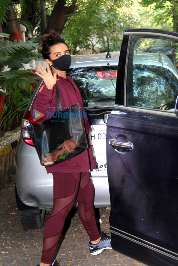 photos patralekha spotted outside a gym in pali hill 1