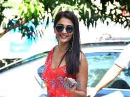 Photos: Pooja Hegde spotted outside her house
