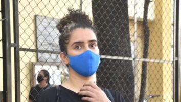 Photos: Sanya Malhotra snapped at a gym in Juhu