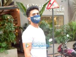Photos: Saqib Saleem spotted at The Kitchen Garden in Juhu