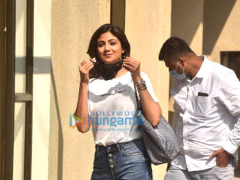 Photos: Shilpa Shetty snapped at Sabbir Khan's office in Andheri