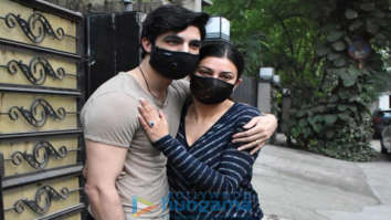 Photos: Sushmita Sen and Roman Shawl snapped in Bandra