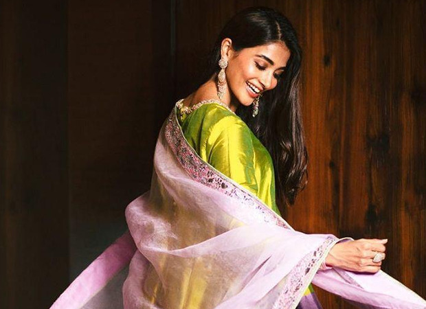 Pooja Hedge mesmerizes in a stunning Manish Malhotra outfit for Diwali