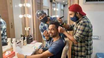 On the sets of the movie Rashmi Rocket