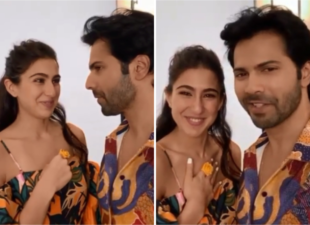 Sara Ali Khan's 'knock knock' joke stumps Varun Dhawan, watch video Sara Ali Khan's 'knock knock' joke stumps Varun Dhawan, watch video