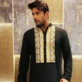 Sidharth Shukla wears his first custom-made Manish Malhotra outfit, looks dapper in all-black