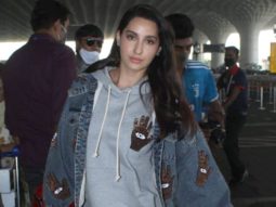 Spotted – Hina Khan and Nora Fatehi at Airport