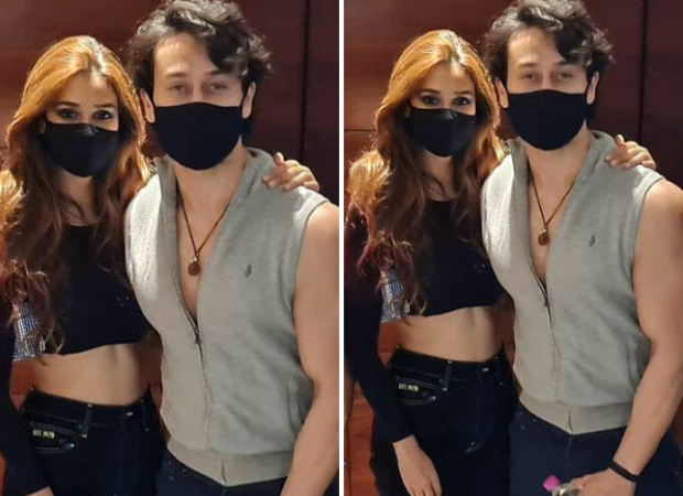 Tiger Shroff and Disha Patani grab a meal together, strike a pose with fans