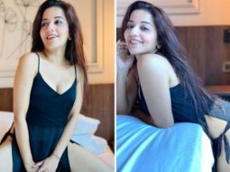 Bigg Boss fame Monalisa is feeling the weekend vibes in this black sheer dress