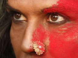 Milind Soman shares picture wearing kajal and a nose ring amid naked picture controversy