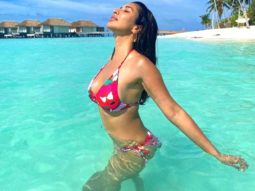 Sophie Choudry has immersed into the vacation mode as she shares a sunkissed picture