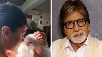 Alia Bhatt shares a picture with her muse; Amitabh Bachchan comments ‘he does not like cats and that it will upset many ladies’