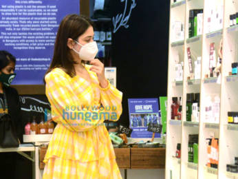 Photos: Tamannaah Bhatia snapped at The Body Shop in Juhu