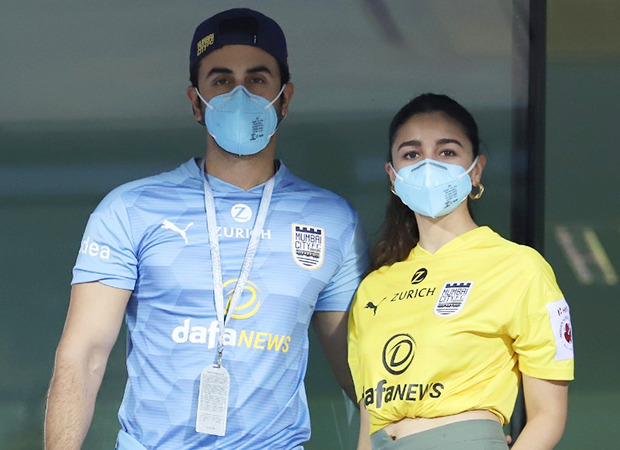 Alia Bhatt accompanies beau Ranbir Kapoor to support his football team, Mumbai City FC