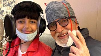 Amitabh Bachchan and Aaradhya Bachchan record music together, Abhishek-Aishwarya are proud parents
