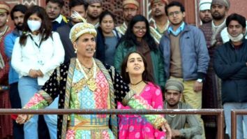 On The Sets Of The Movie Atrangi Re