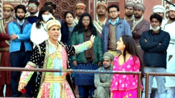 On The Sets Of The Movie Atrangi Re