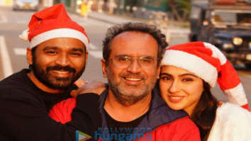 On the sets of the movie Atrangi Re