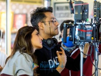 On The Sets Of The Movie Chandigarh Kare Aashiqui