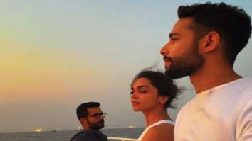 Deepika Padukone, Siddhant Chaturvedi and Shakun Batra enjoy the sunset during their boat ride
