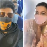 Exes Gauahar Khan and Kushal Tandon bump into each other on a flight post her wedding to Zaid Darbar