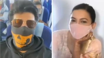 Exes Gauahar Khan and Kushal Tandon bump into each other on a flight post her wedding to Zaid Darbar