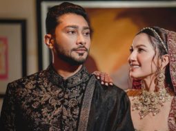 Gauahar Khan and Zaid Darbar look absolutely royal in Manish Malhotra Couture for their wedding reception