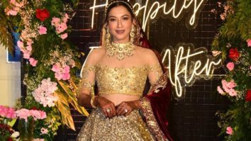 Gauahar Khan grooves to beats of ‘Jhalla Wallah’ at her wedding reception