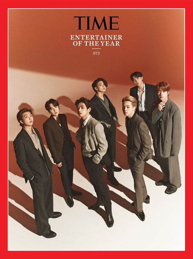 Grammy nominated BTS named TIME's Entertainer Of The Year; the septet performs their chart-topping single 'Dynamite' 